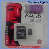Cartão de Memória Kingston 64GB Micro SD SDHC