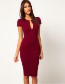Vestido Classic Vintage Elegante V-Neck
