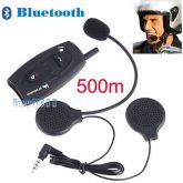 Kit Com 2 Fones Bluetooth p/ capacete com distancia ate 500m