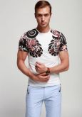 Camisa Casual Manga Curta M-9901