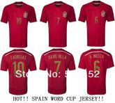 Camisa seleção espanha 2014  INIESTA RAMOS XAVI