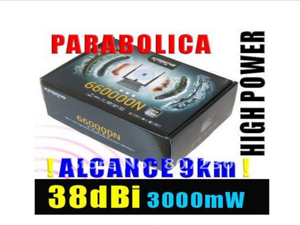 Adaptador de rede sem fio USB 3 Antena WEP WPA crack senha