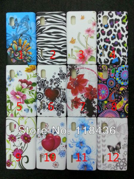 Atacado 100pcs Case para LG Optimus L5 E610