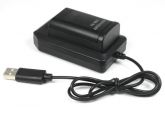 Baretia 4800mAh para controle Xbox360 + Carregador USB