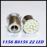 Atacado 10pcs Lâmpada de Led Automotiva 22Led´s Super Branco
